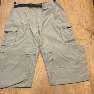 Eastern Mountain sports hiking zip off pants size 38 men’s with pockets